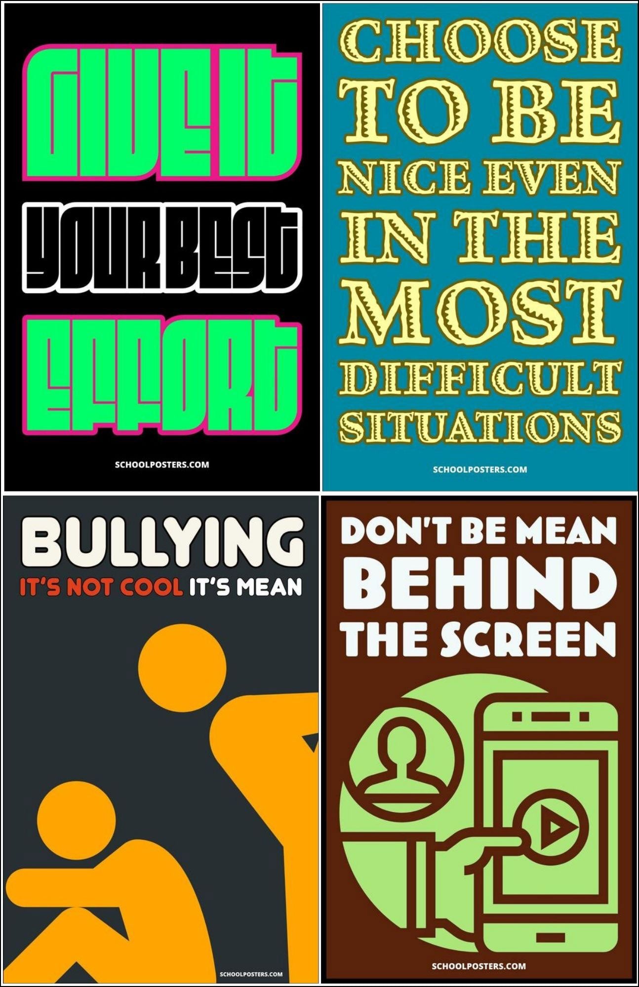 Middle School Large Poster Package