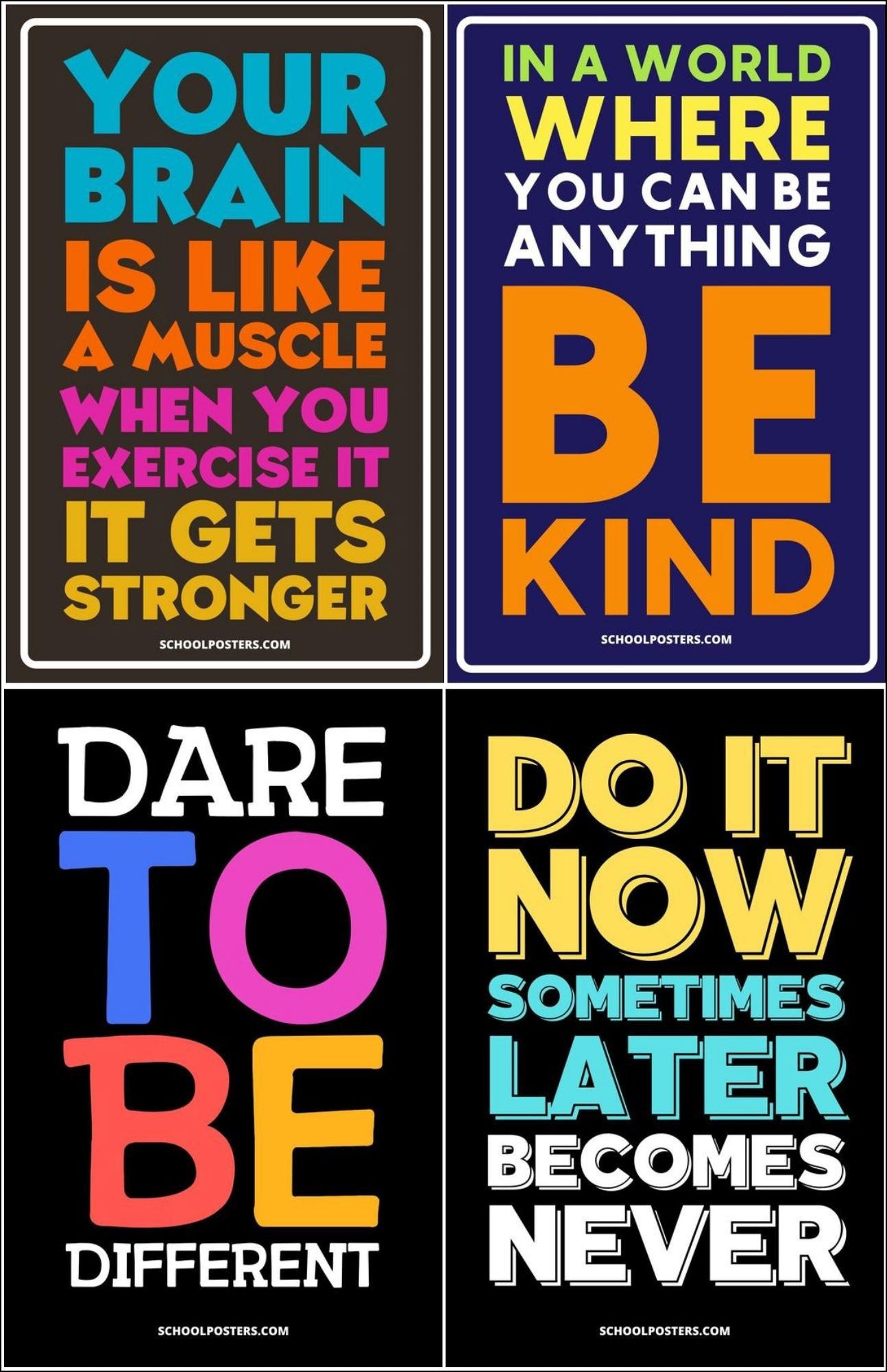 Middle School Large Poster Package