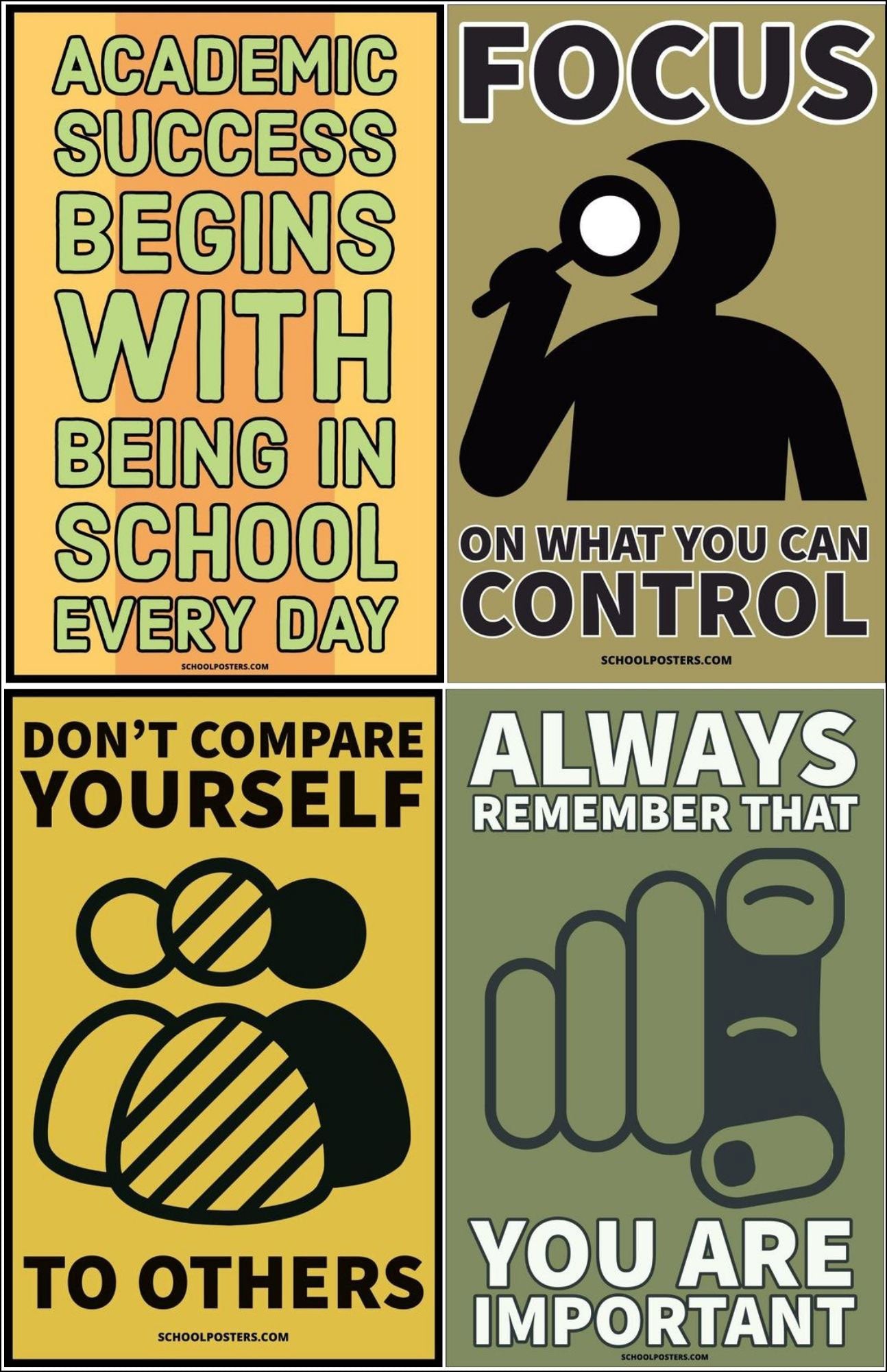 Middle School XXL Poster Package