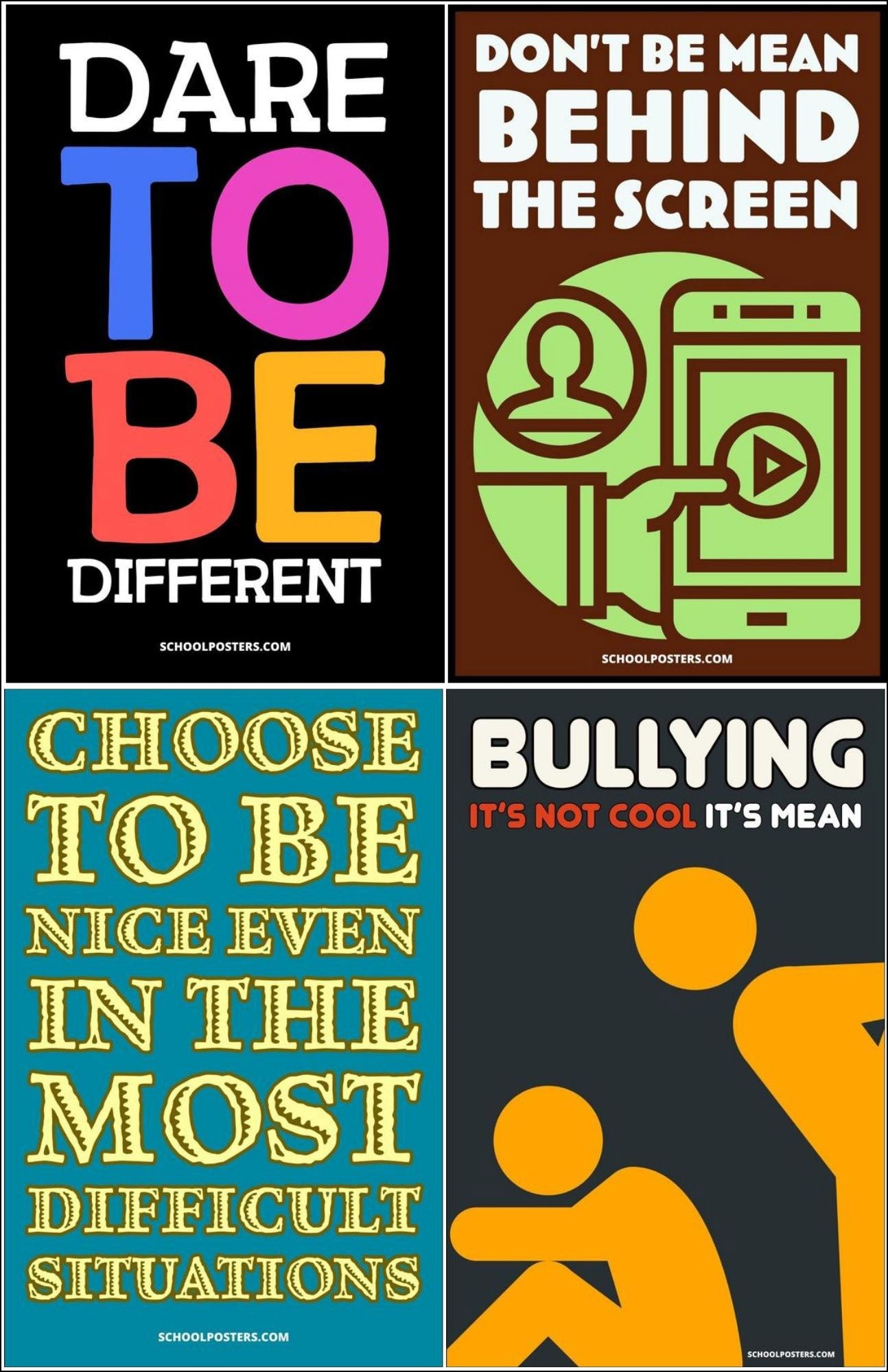 Junior High School Medium Poster Package