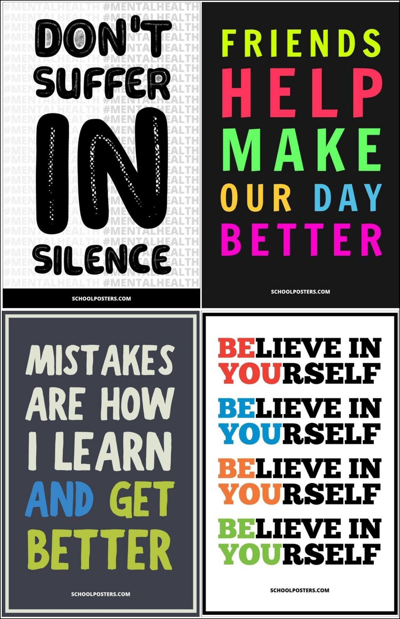 Junior High School Large Poster Package