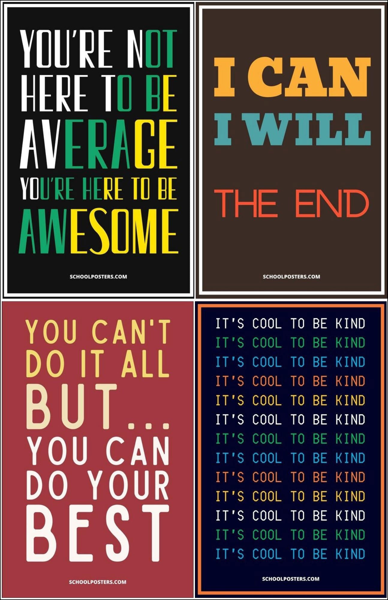 Junior High School Large Poster Package