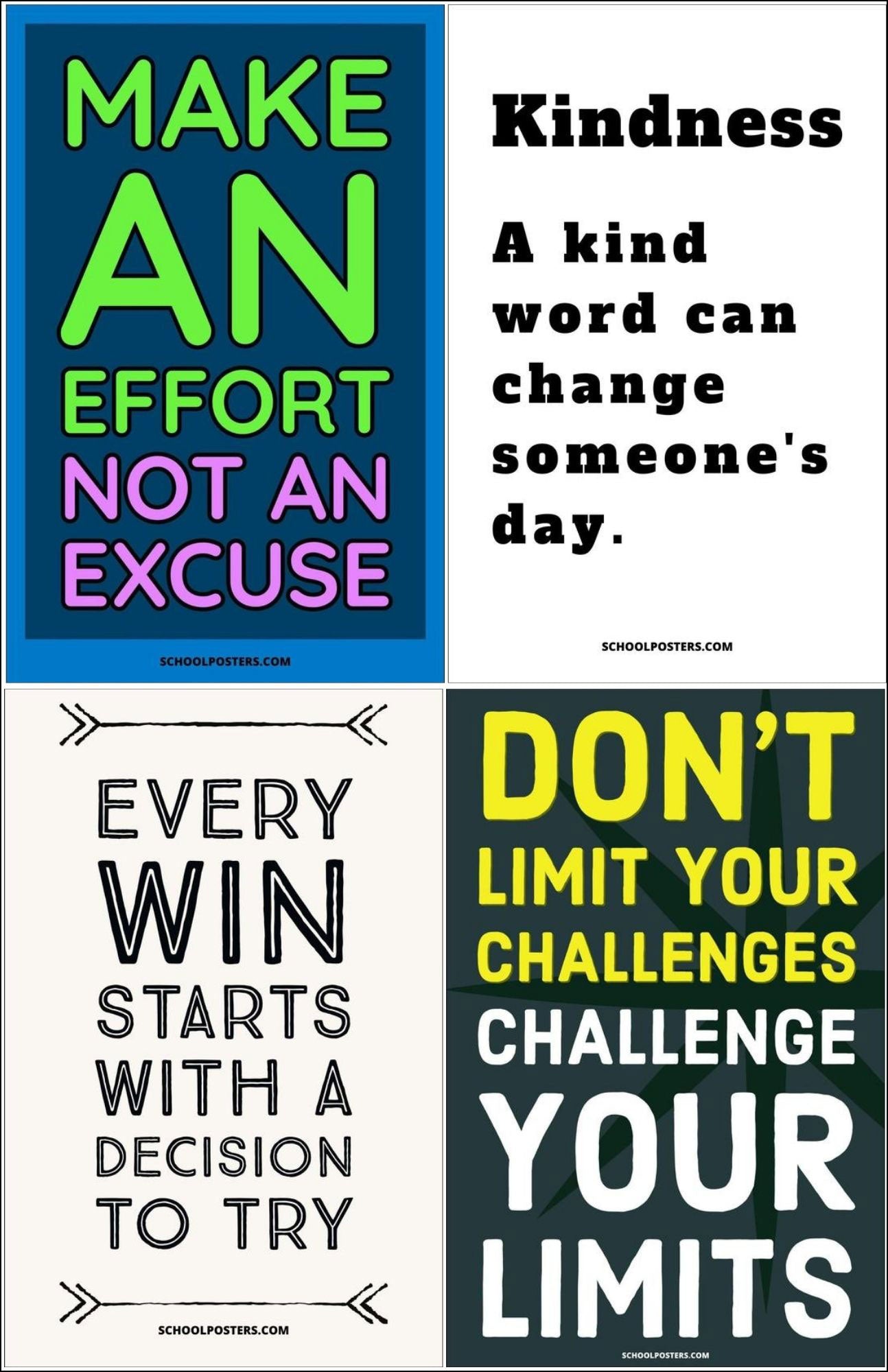 High School Medium Poster Package