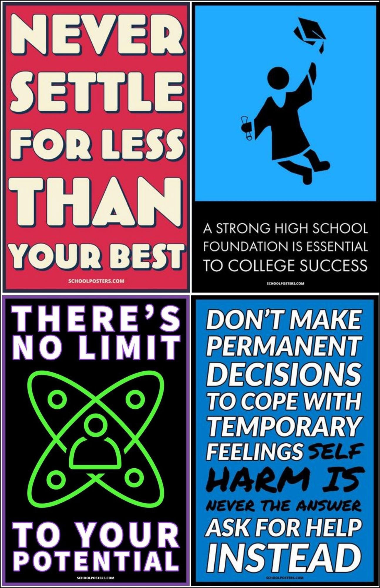 High School Large Poster Package