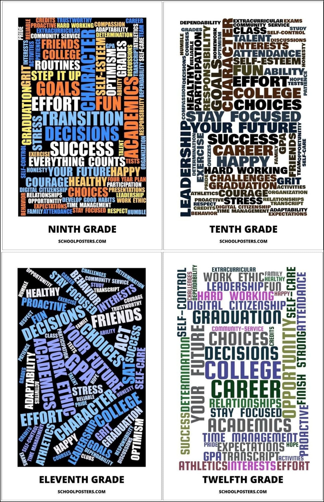 High School XXL Poster Package