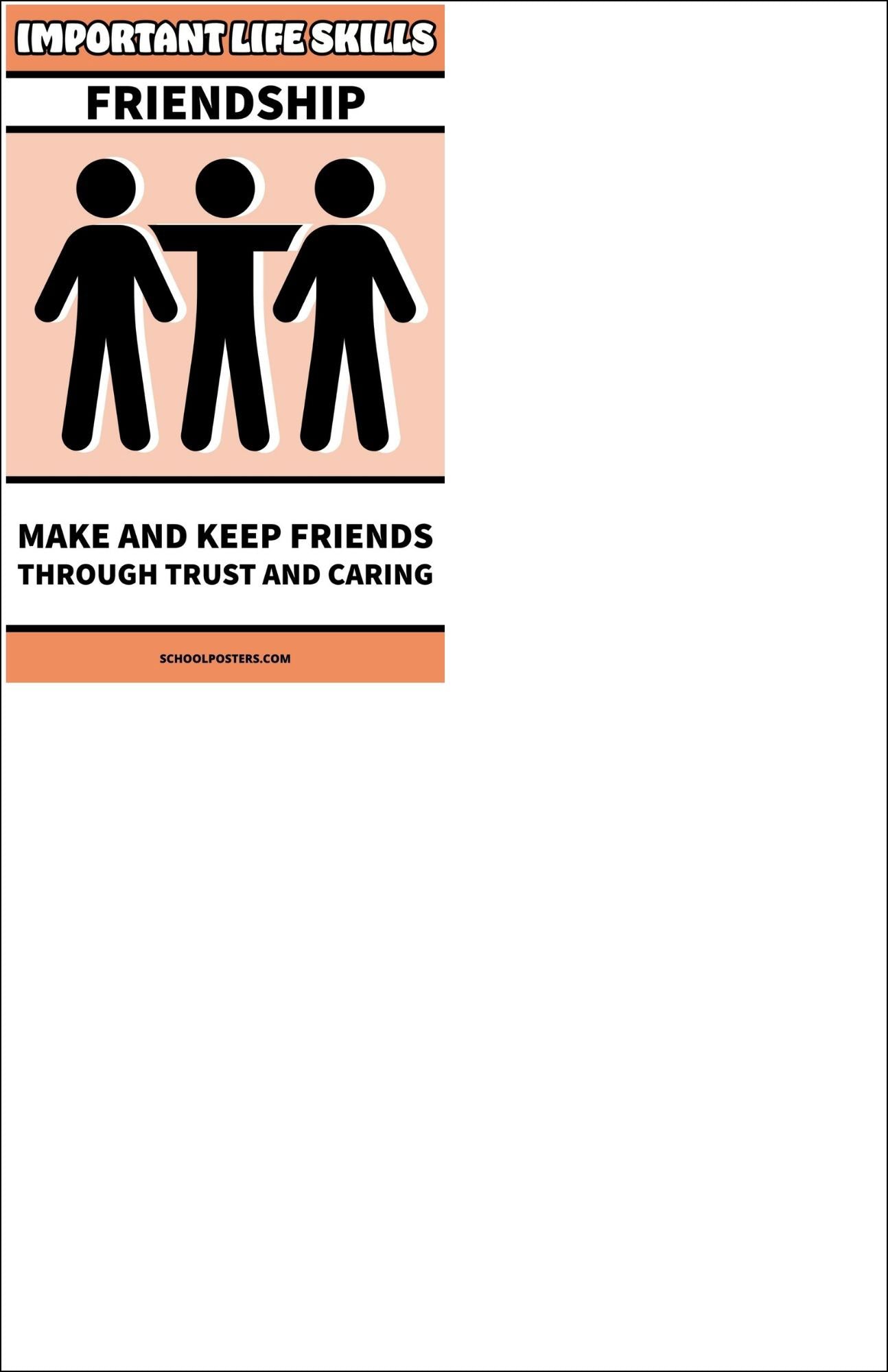 Important Life Skills Poster Package