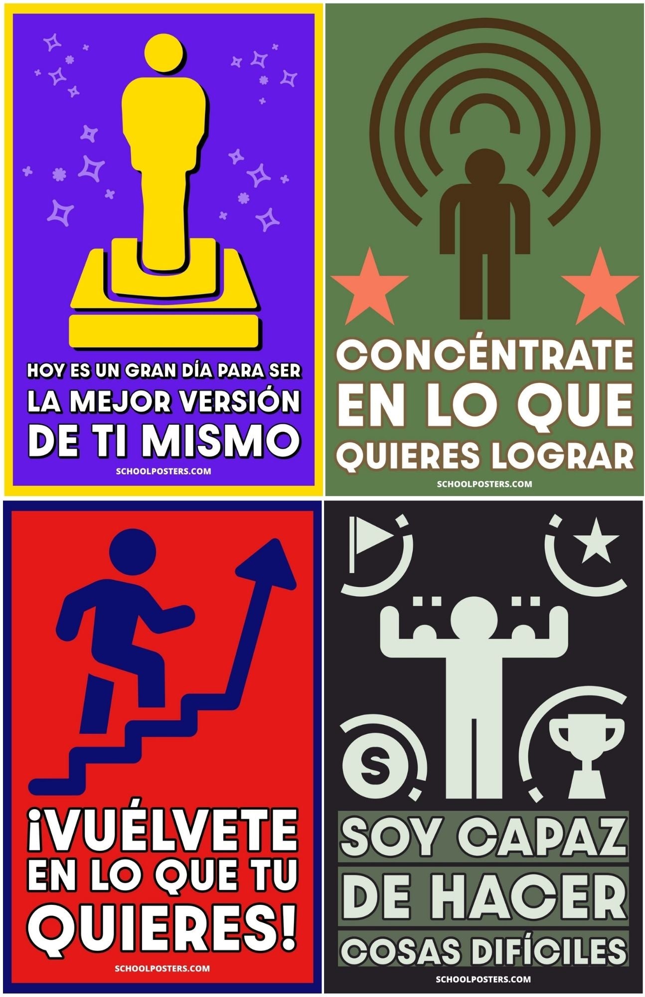Spanish Middle School Poster Package (Set Of 15)