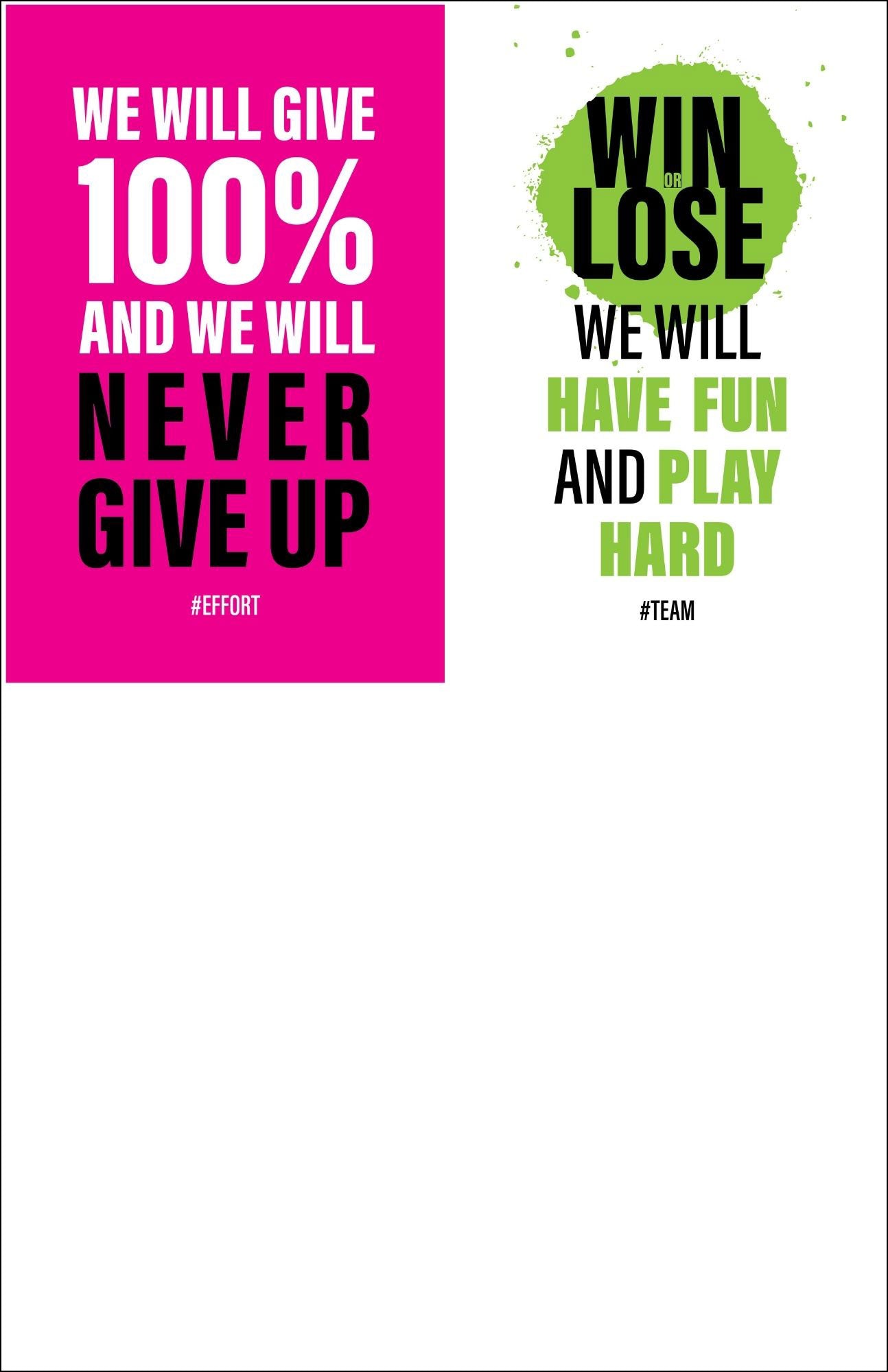 Sportsmanship Poster Package (Set Of 10)