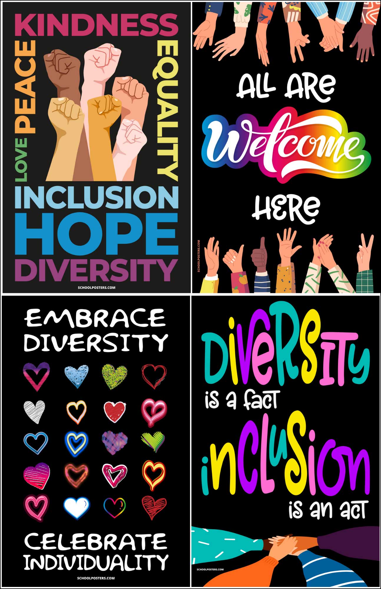 Diversity, Equity, And Inclusion Poster – LLC, 40% OFF