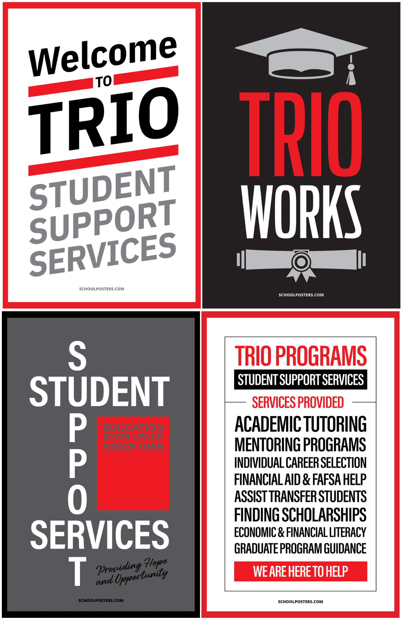TRIO Student Support Services Poster Package