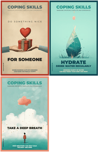 Coping Skills Poster Package