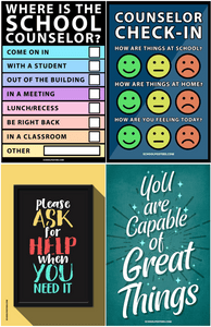 Elementary School Counselor Starter Poster Package