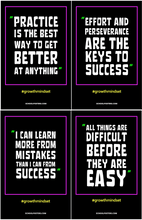 Load image into Gallery viewer, Growth Mindset Mega Poster Package
