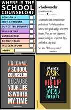 Load image into Gallery viewer, High School Counselor Starter Poster Package