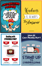 Load image into Gallery viewer, K-12 Bullying Prevention Mega Poster Package