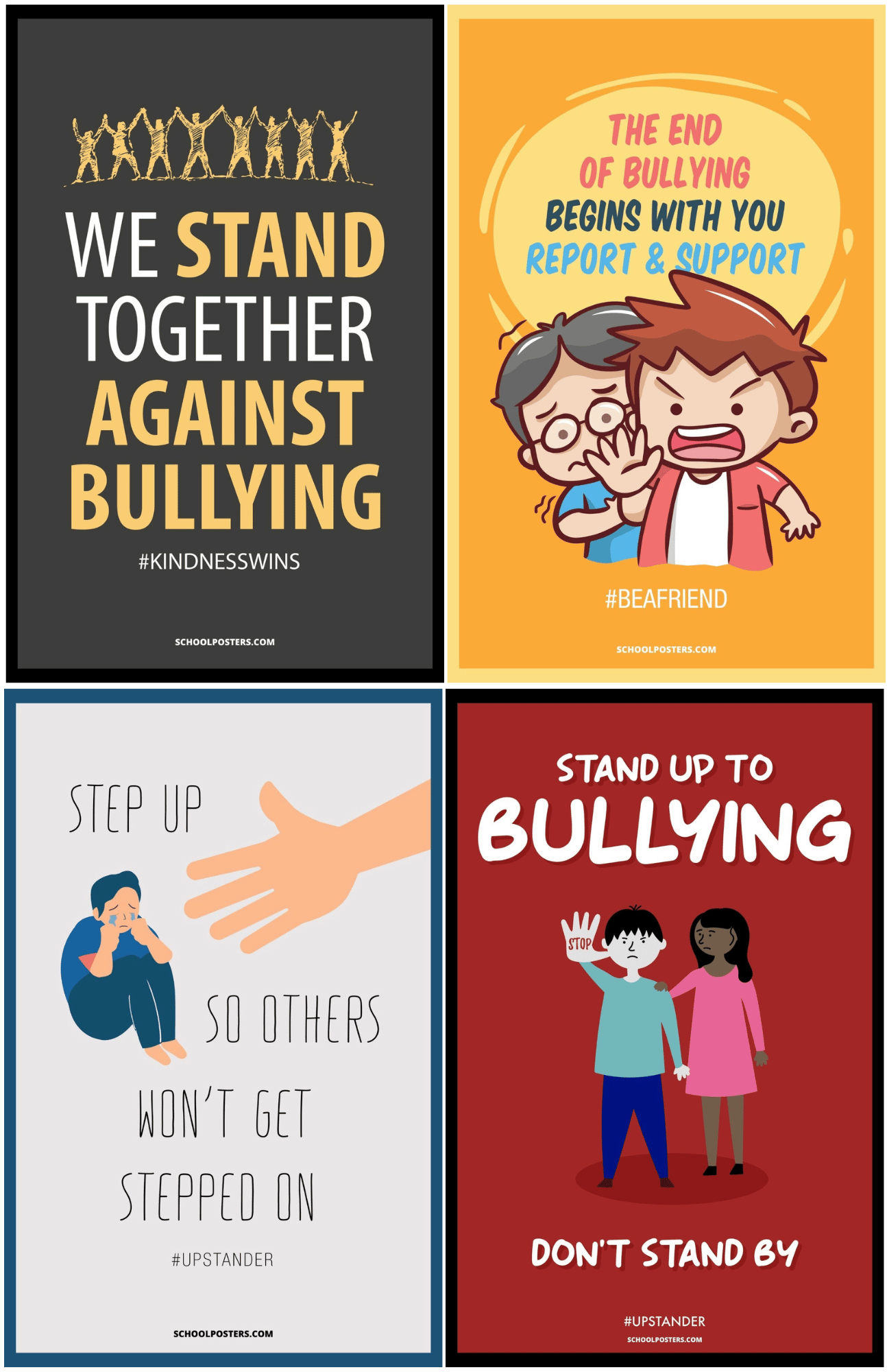 K-12 Bullying Prevention Mega Poster Package