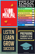 Load image into Gallery viewer, K-8 School Principal Starter Poster Package