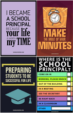 Load image into Gallery viewer, Middle School Principal Starter Poster Package