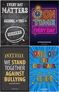 Middle School Ultimate Poster Package (Set of 150)