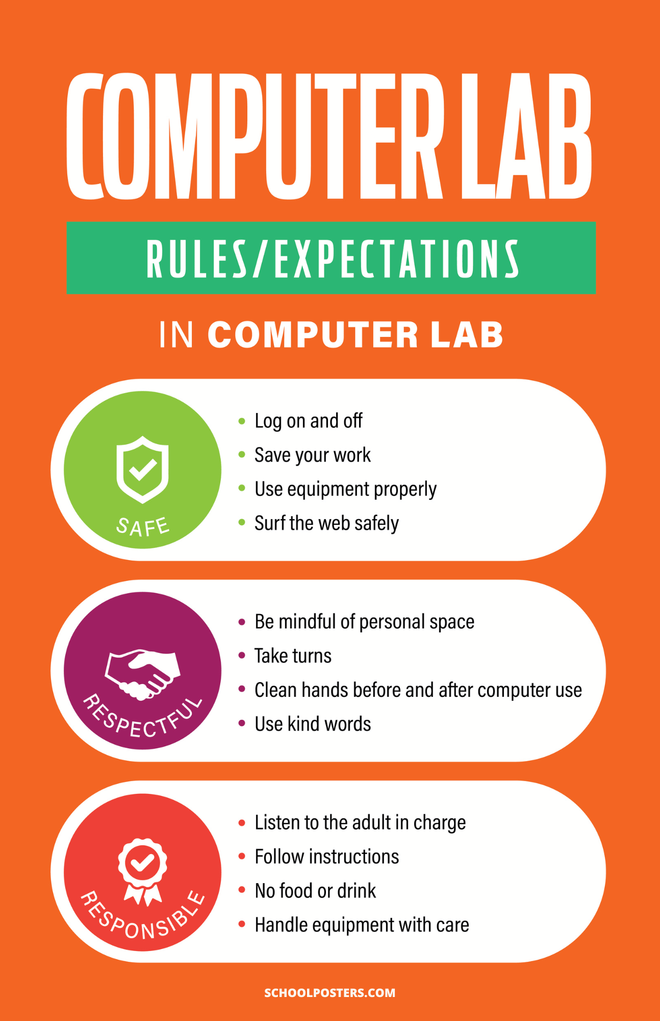 Computer Lab Rules