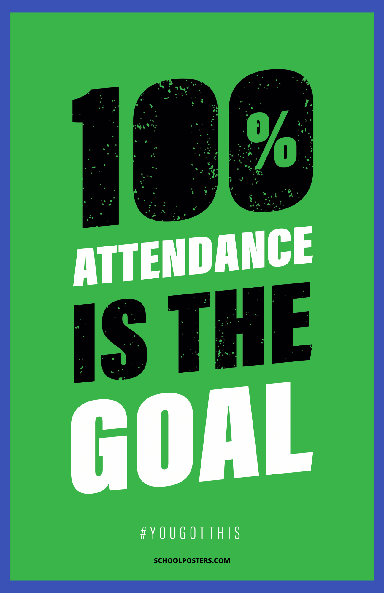 Student Attendance Poster