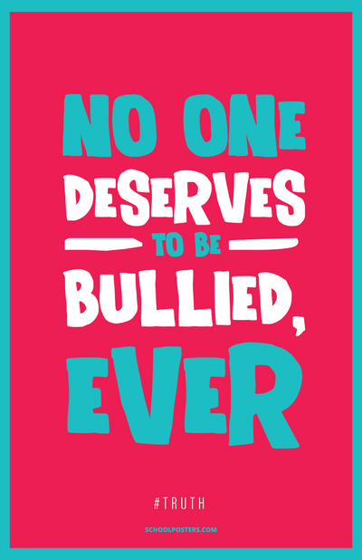 K-12 Bullying Prevention Poster