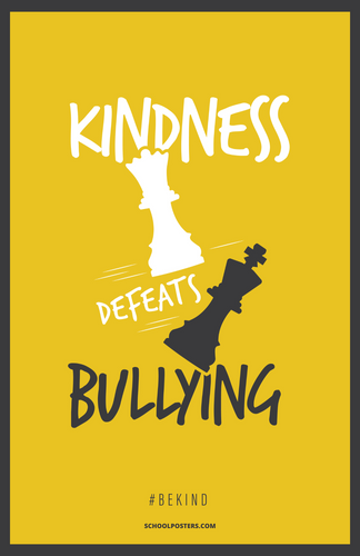 K-12 Bullying Prevention Poster