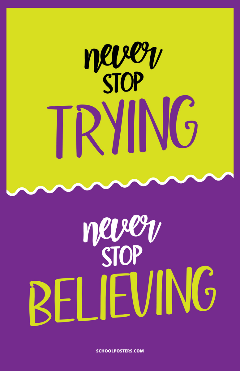 Perseverance Poster – SchoolPosters.com LLC