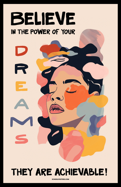 Believe In The Power Of Your Dreams Poster