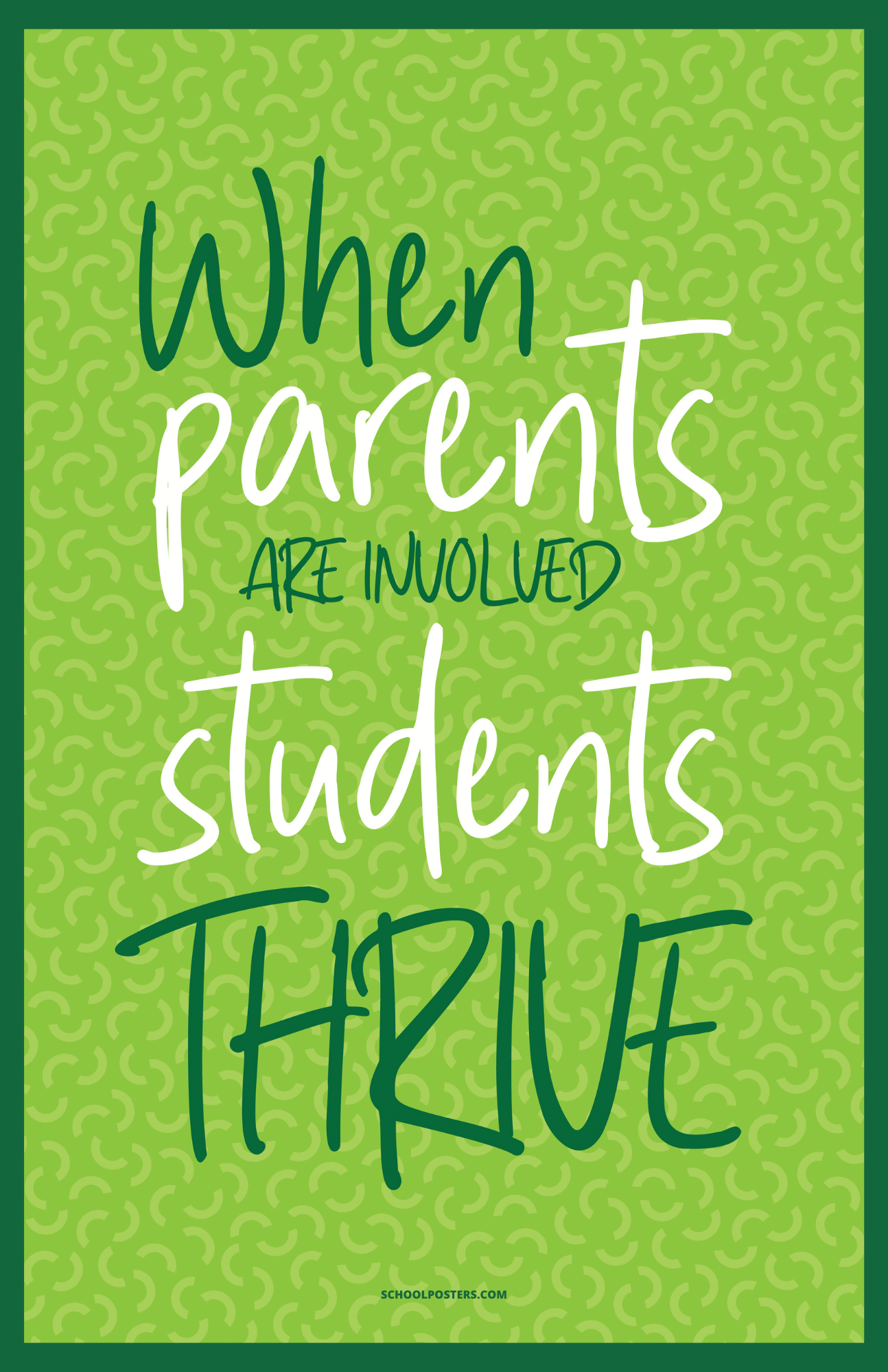 Elementary Parent Engagement Poster