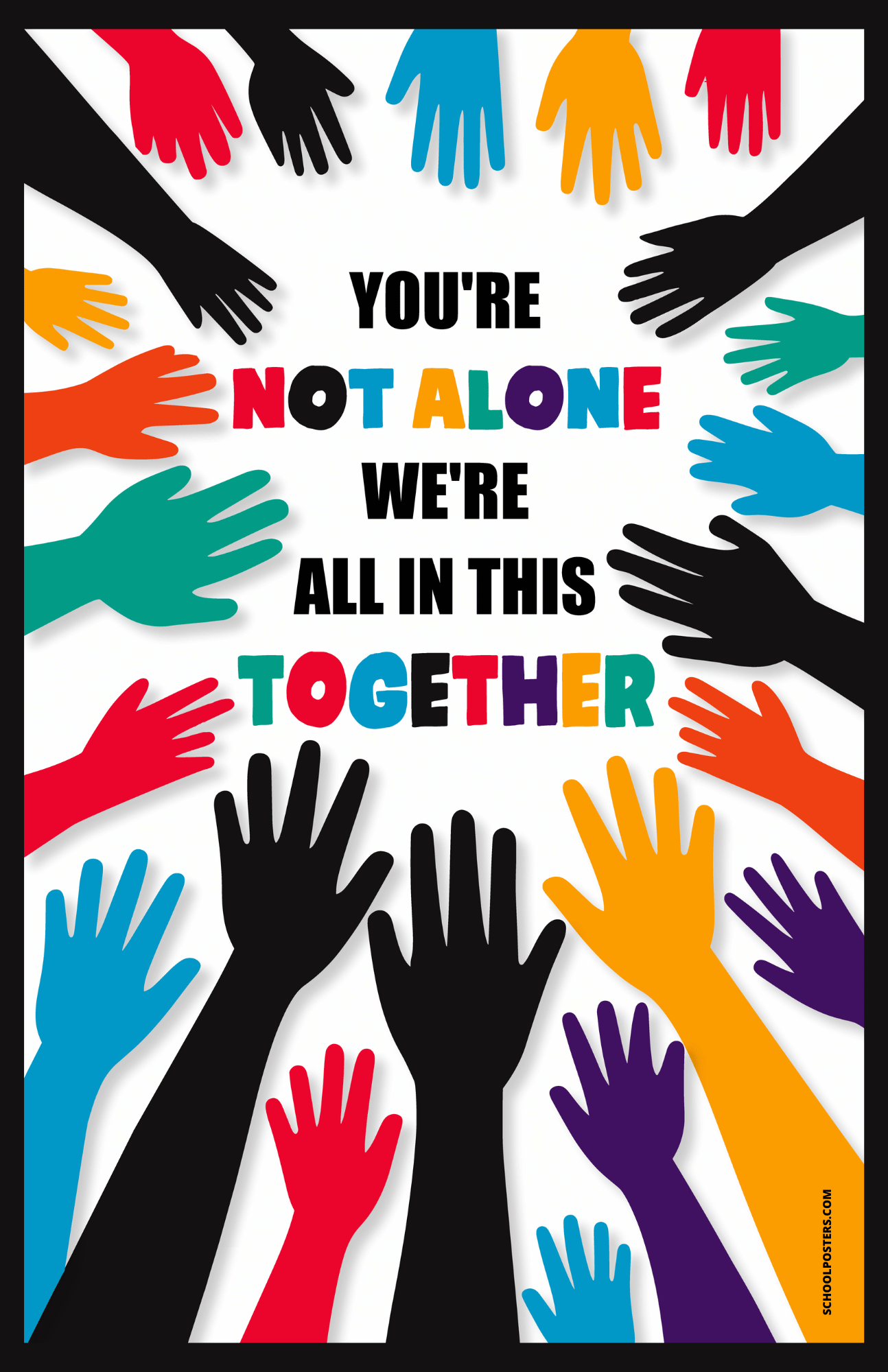 You're Not Alone Poster