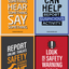 School Safety Poster Package (Set Of 15)