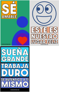 Spanish Speaking Student Mega Poster Package