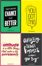 Load image into Gallery viewer, Student Motivational Mega Poster Package