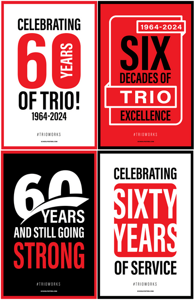 TRIO 60th Anniversary Poster Package