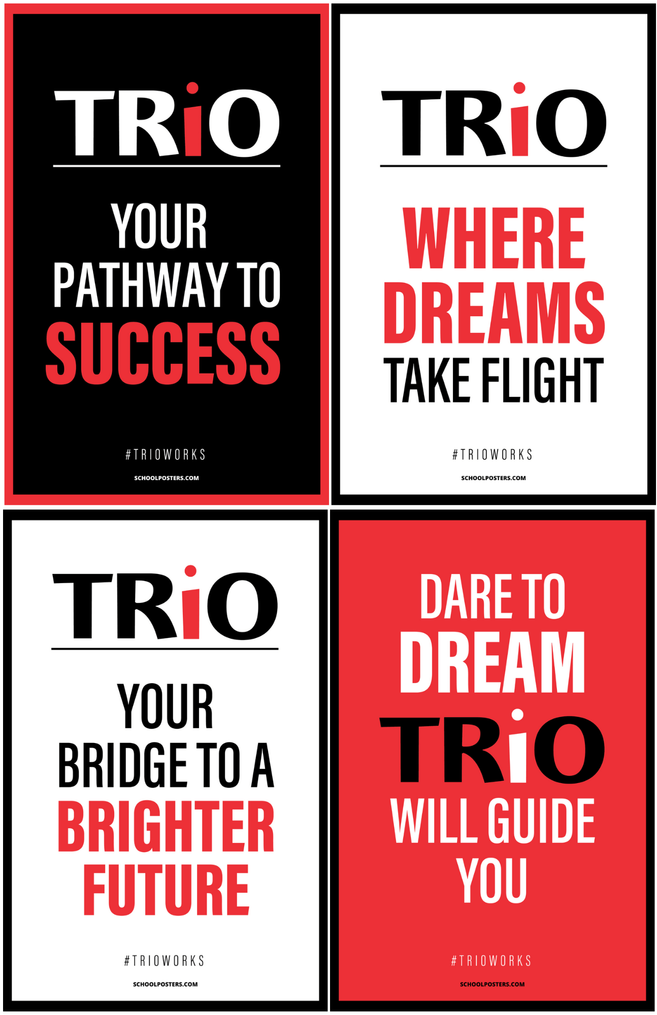 TRIO Program Poster Package