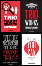 Load image into Gallery viewer, TRIO Talent Search Advisor Poster Package