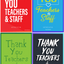Thank You Teachers & Staff Poster Package
