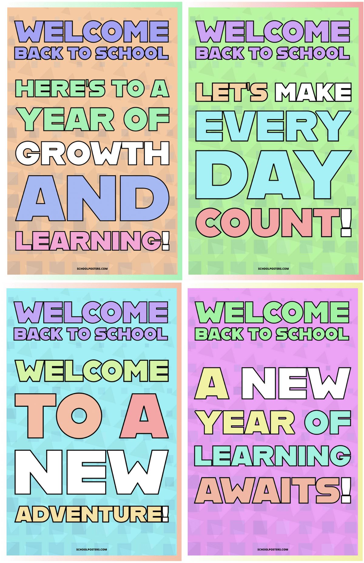 Back To School Posters 10 Creative Back To School Posters For