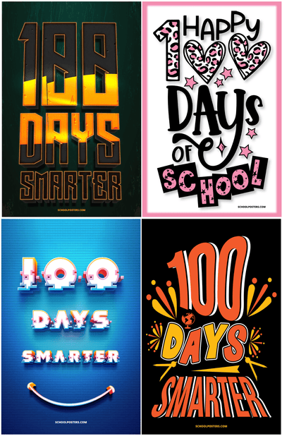 100 Days of School Middle School & High School