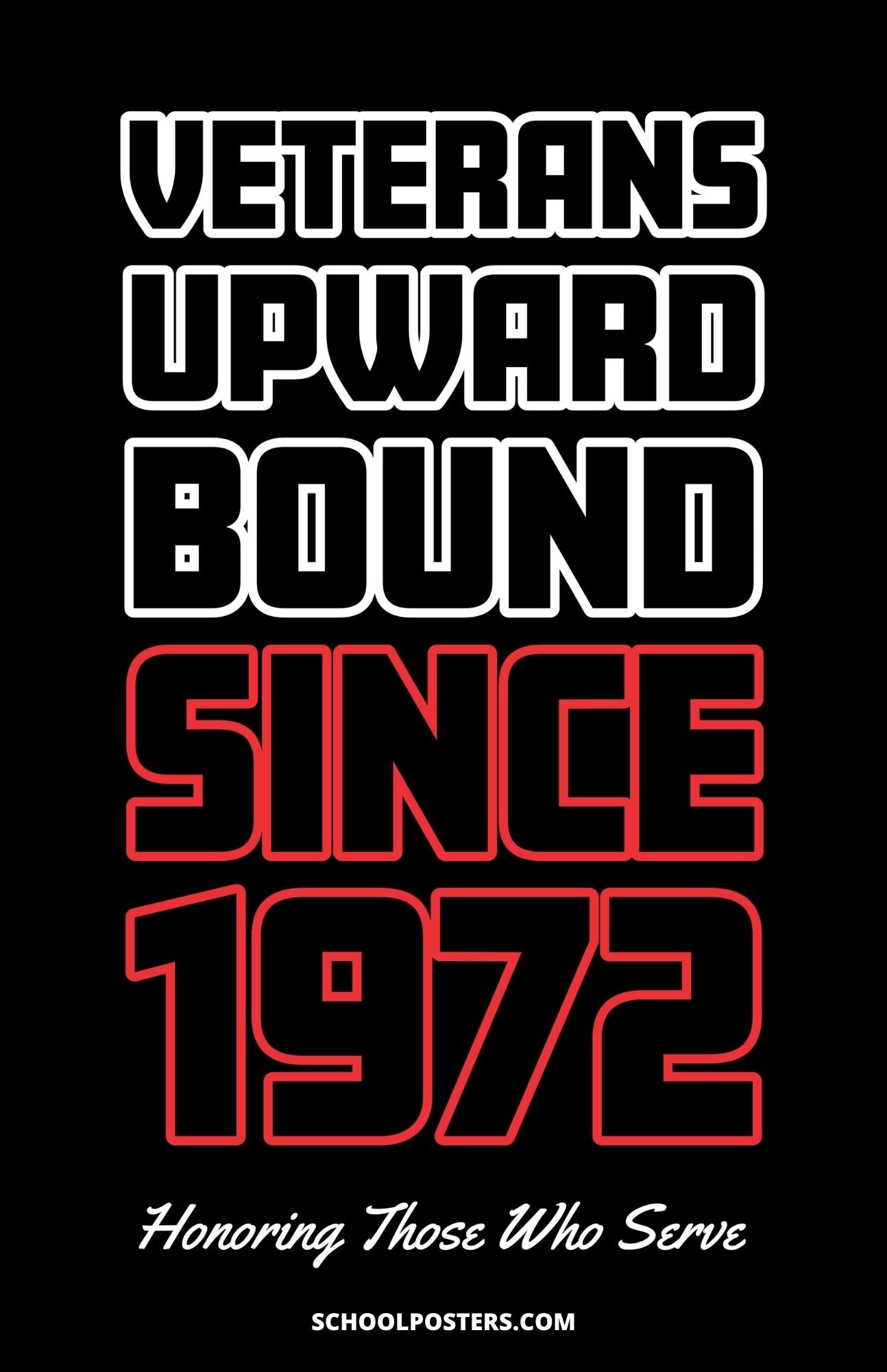 TRIO Verterans Upward Bound Since 1972 Poster
