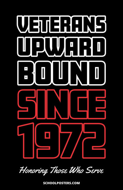 TRIO Verterans Upward Bound Since 1972 Poster