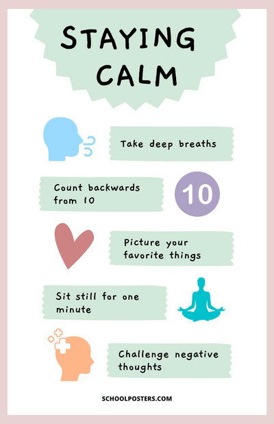 Staying Calm Poster