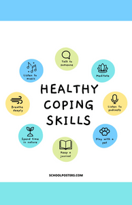 Healthy Coping Skills Poster