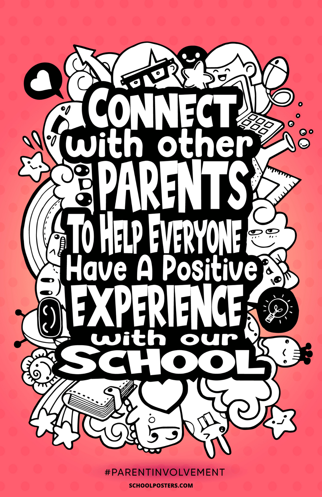 Connect With Other Parents Poster