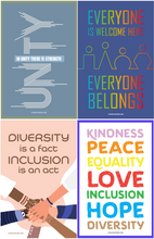 Load image into Gallery viewer, Celebrate Diversity Poster Package (Set Of 12)