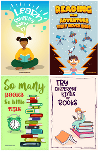 Elementary Library Poster Package