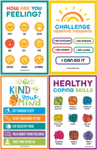 Load image into Gallery viewer, Elementary Mental Health Poster Package