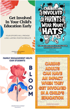 Load image into Gallery viewer, Parent Involvement Poster Package
