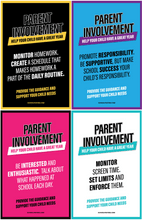 Load image into Gallery viewer, Elementary Parent Involvement Poster Package